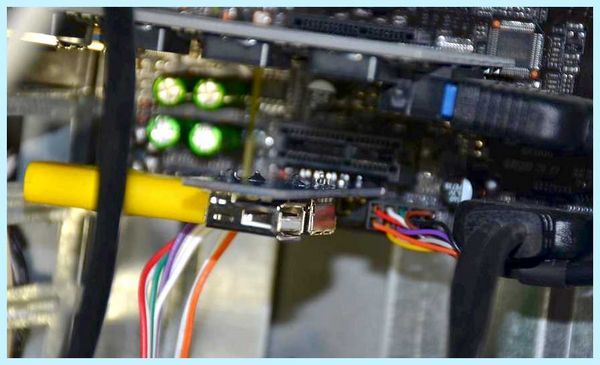 Usb подключение к материнской плате