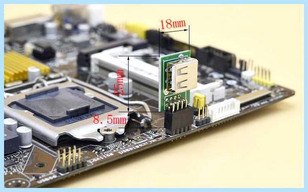Usb подключение к материнской плате