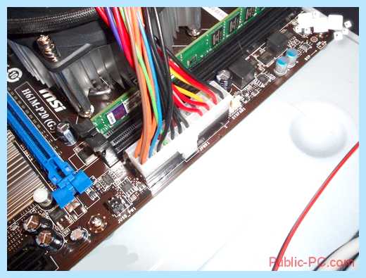 Usb подключение к материнской плате