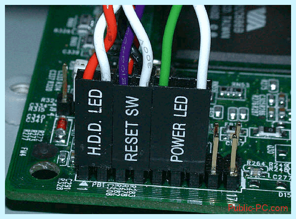 Usb подключение к материнской плате