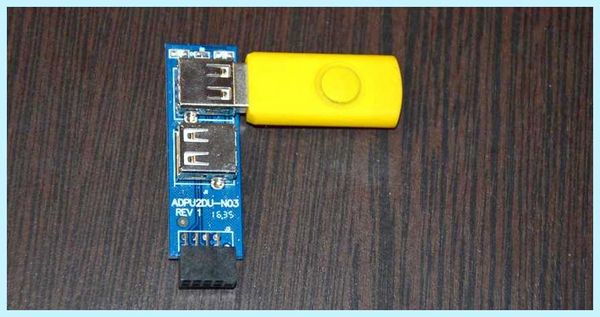 Usb подключение к материнской плате