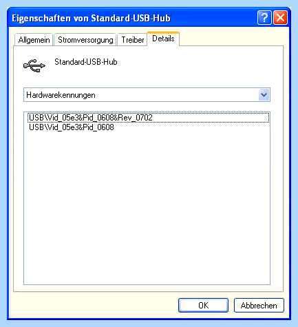 Usb vid 05e3 pid 0608 rev 8536