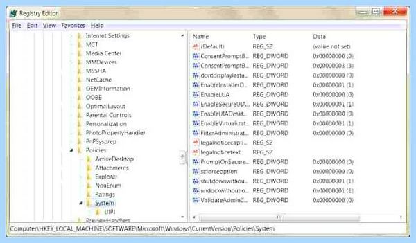 User account control uac