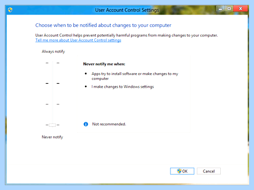 User account control windows 10