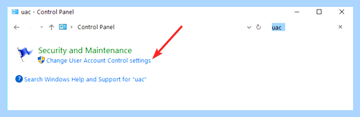 User account control windows 10