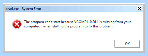 Vcomp110 dll что это