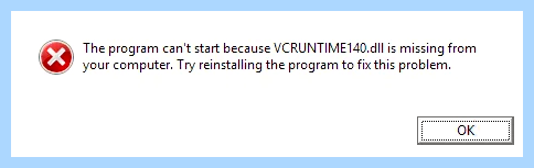 Vcruntime140 dll как исправить
