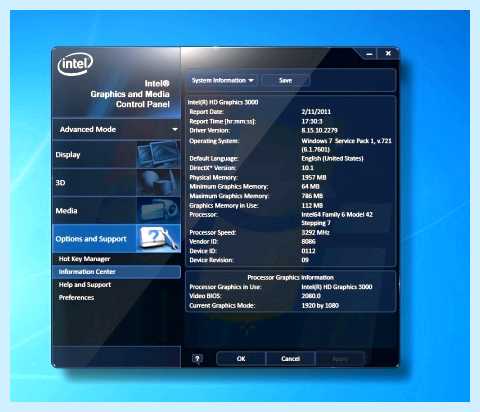 Vga intel что это