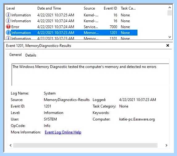 Video memory management internal windows