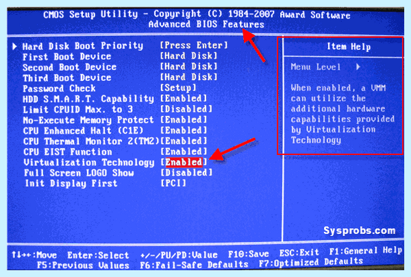 Virtualization bios что это