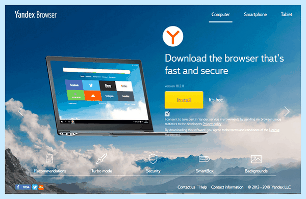 Vpn для yandex browser