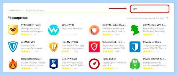 Vpn разрешение для яндекс
