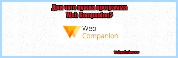 Web companion это