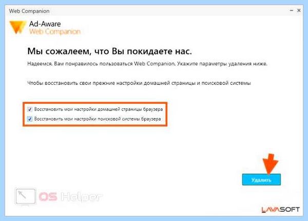 Web companion это