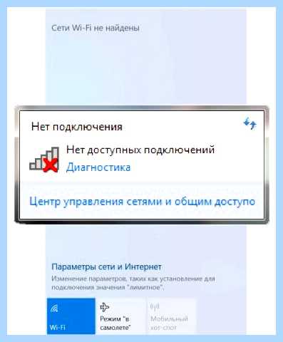 Wifi на ноутбуке не видит сети