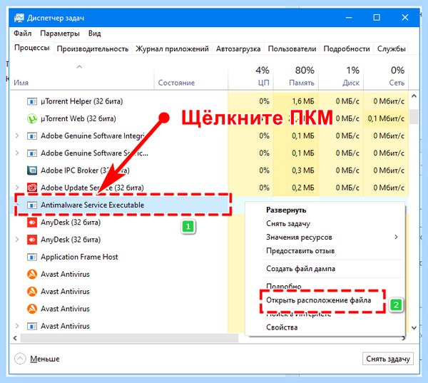 Antimalware service грузит (antimalware, service, грузить, Service Executable», процесс Antimalware, «Antimalware Service) Antimalware service грузит