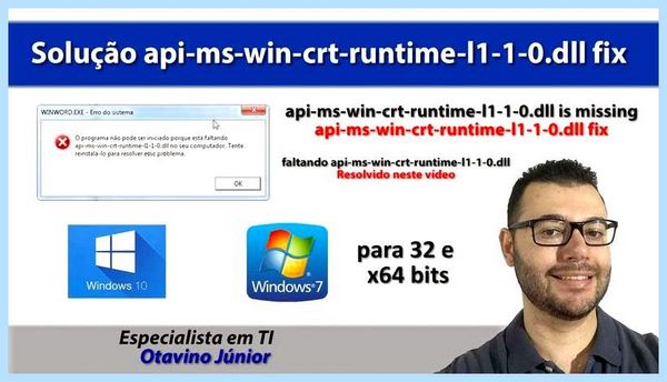 Api ms win crt Для быстрого исправления ошибки