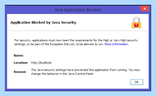 App is blocked