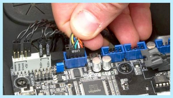 Asrock подключение передней панели