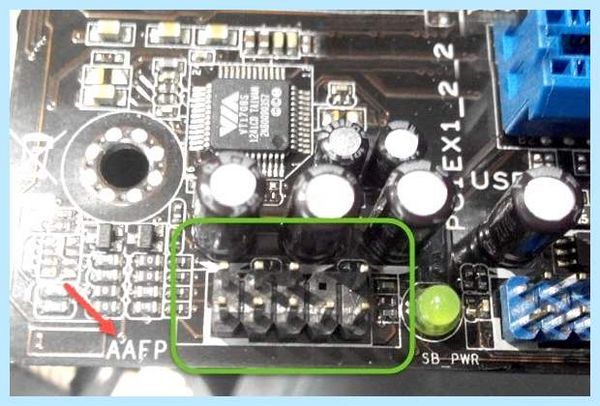 Asrock подключение передней панели