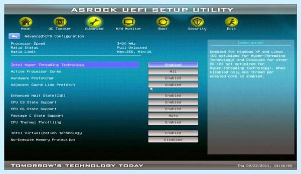 Asrock uefi что это