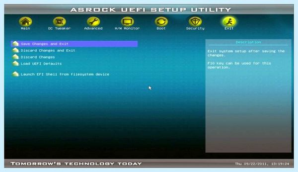 Asrock uefi что это