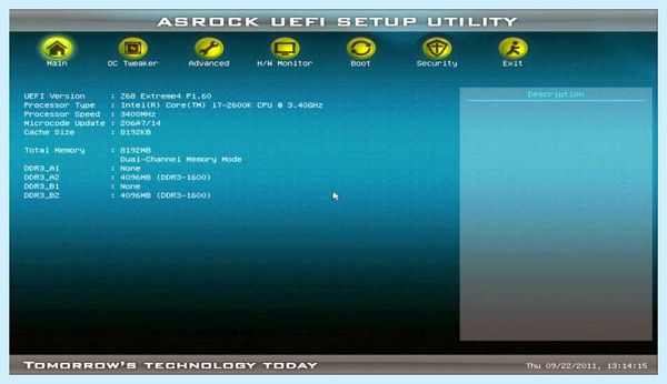 Asrock uefi что это