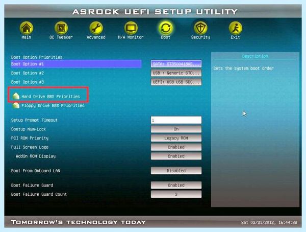 Asrock uefi что это
