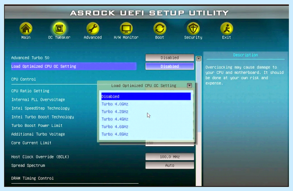 Asrock uefi что это
