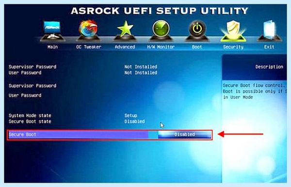 Asrock uefi что это