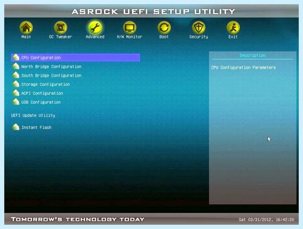 Asrock uefi что это
