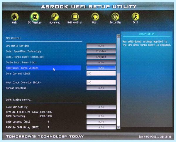 Asrock uefi что это касается только его ядер, но