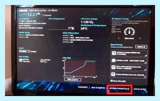 Asus boot option
