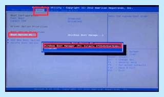 Asus boot option