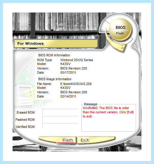 Asus easy flash