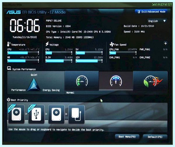 Asus efi bios сходу после включения каждую одну Asus efi bios сходу после включения каждую одну