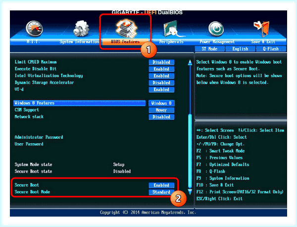 Asus efi bios (asus, bios, «Secure Boot», материнской платы) Asus efi bios
