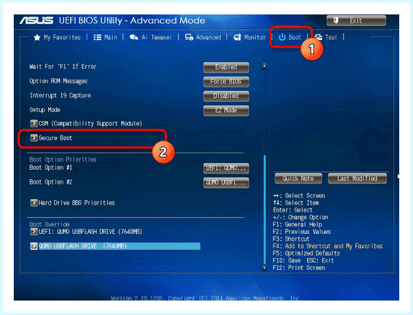 Asus efi bios (asus, bios, «Secure Boot», материнской платы) Asus efi bios