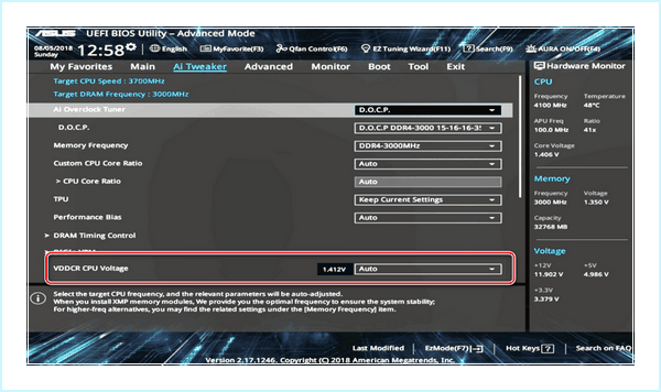Asus efi bios