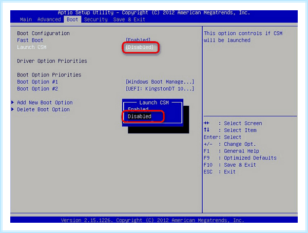 Asus efi bios