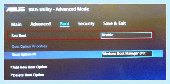 Asus ez mode