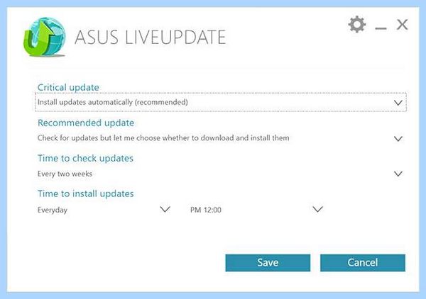 Asus live update