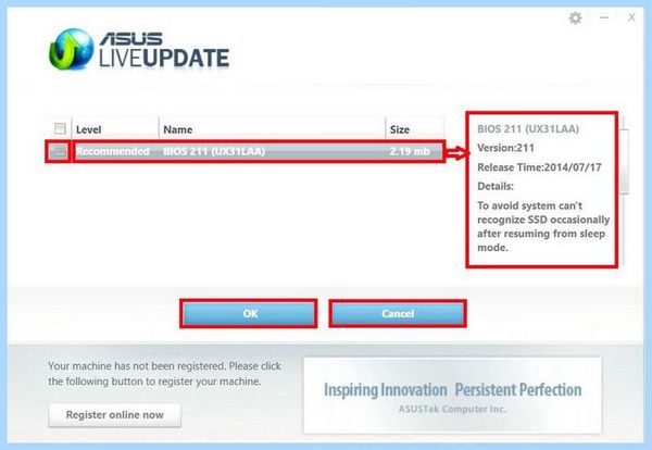Asus live update