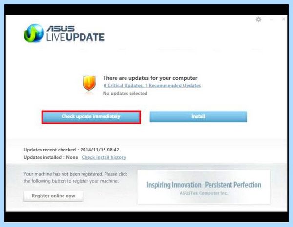 Asus live update