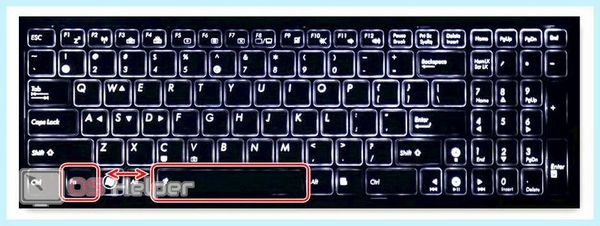 Asus rog подсветка клавиатуры