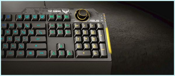 Asus tuf подсветка клавиатуры