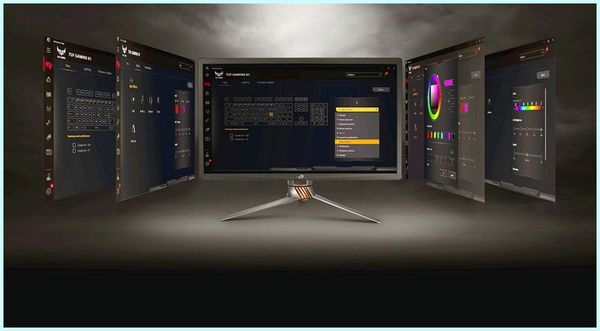 Asus tuf подсветка клавиатуры