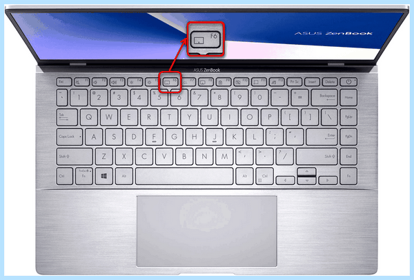 Asus tuf тачпад