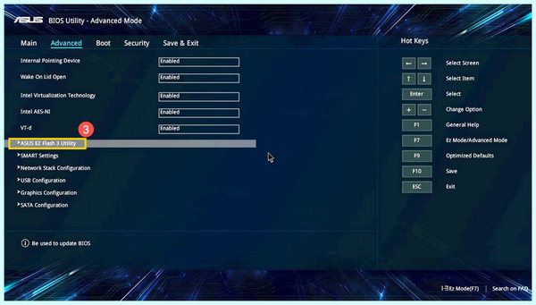 Asus uefi bios utility