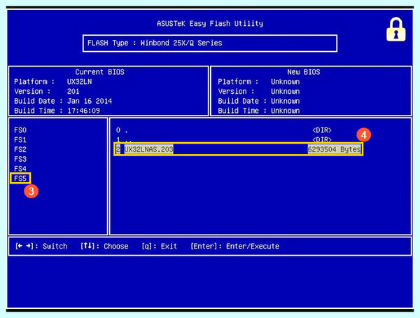 Asus uefi bios utility